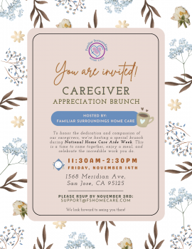Celebrating Caregivers: Join Us for Our Appreciation Brunch