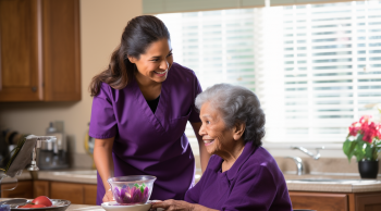 Personal care at home helps seniors maintain independence with daily support