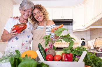 Senior home care helps older adults stay safe and confident in the kitchen