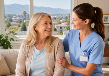 Home care services in San Jose, CA supporting an older adult's independence at home